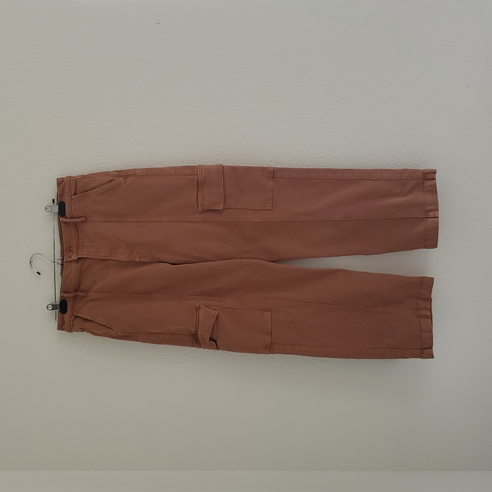 Mother The Rambler Cargo Ankle Pants Glazed Ginger Size 33